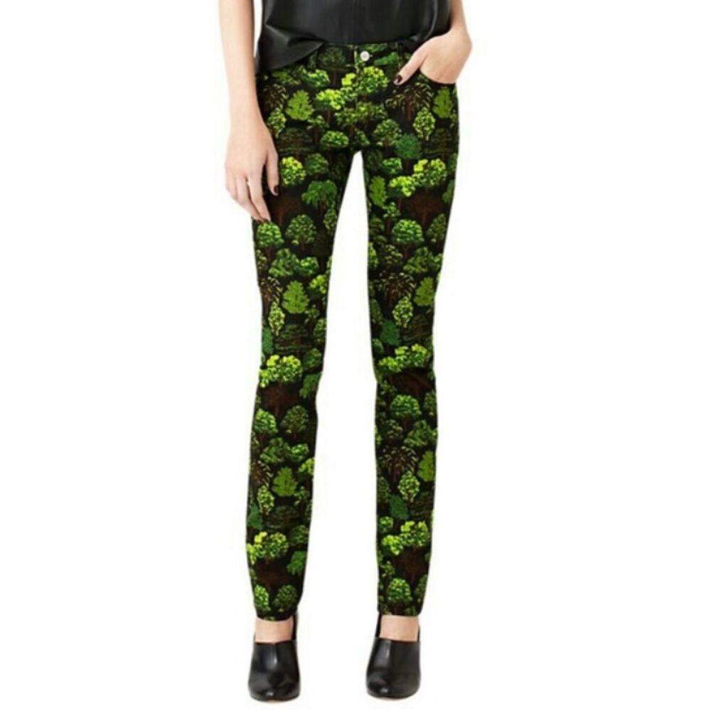NWT ~ Kate Spade Saturday ~ Morning tree print skinny jeans